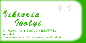 viktoria ipolyi business card